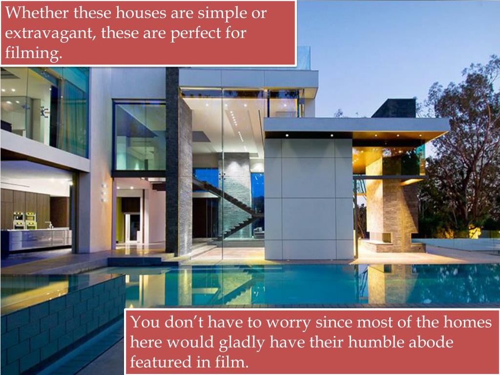 PPT Where to Rent House for Filming in Los Angeles? PowerPoint