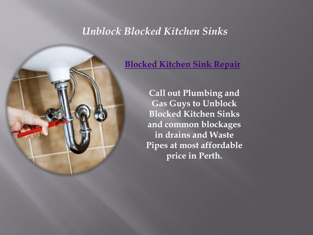PPT Unblock Blocked Drain and Waste Pipes PowerPoint Presentation