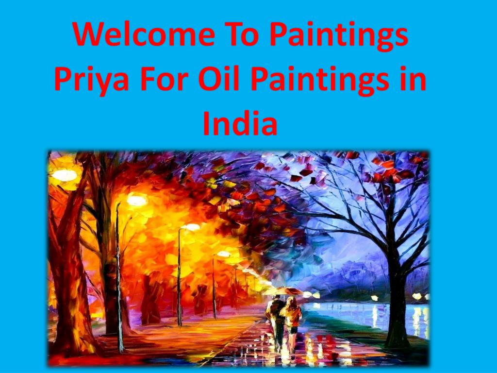 PPT Oil Paintings PowerPoint Presentation, free download ID7112656