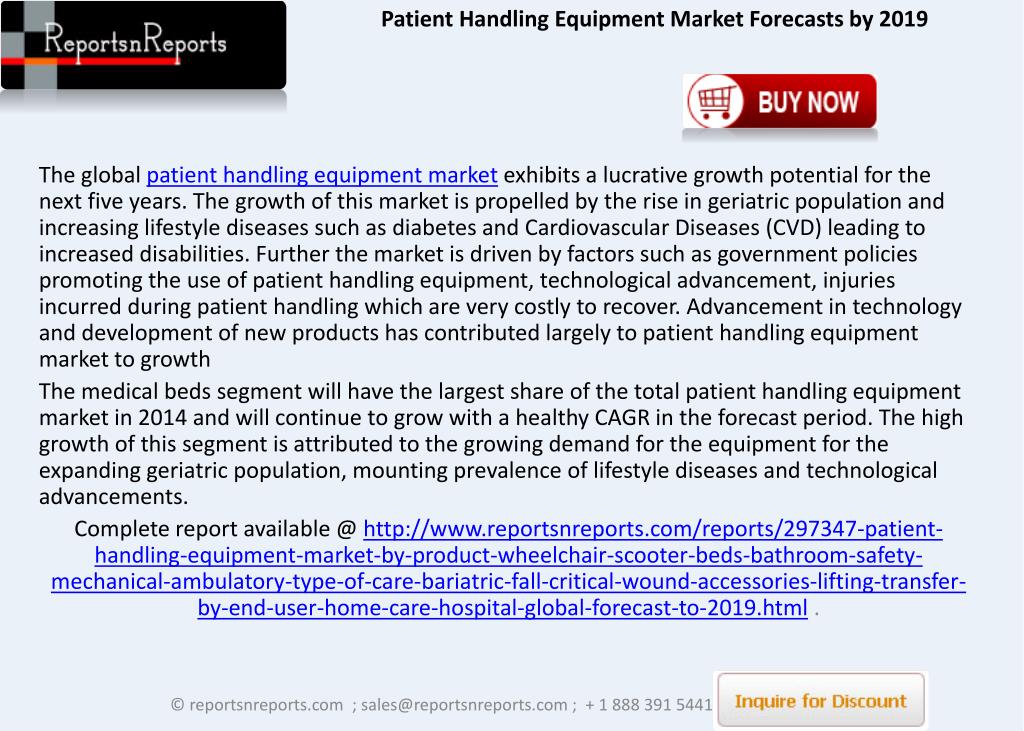 PPT Global Patient Handling Equipment Market Shares &Strategies
