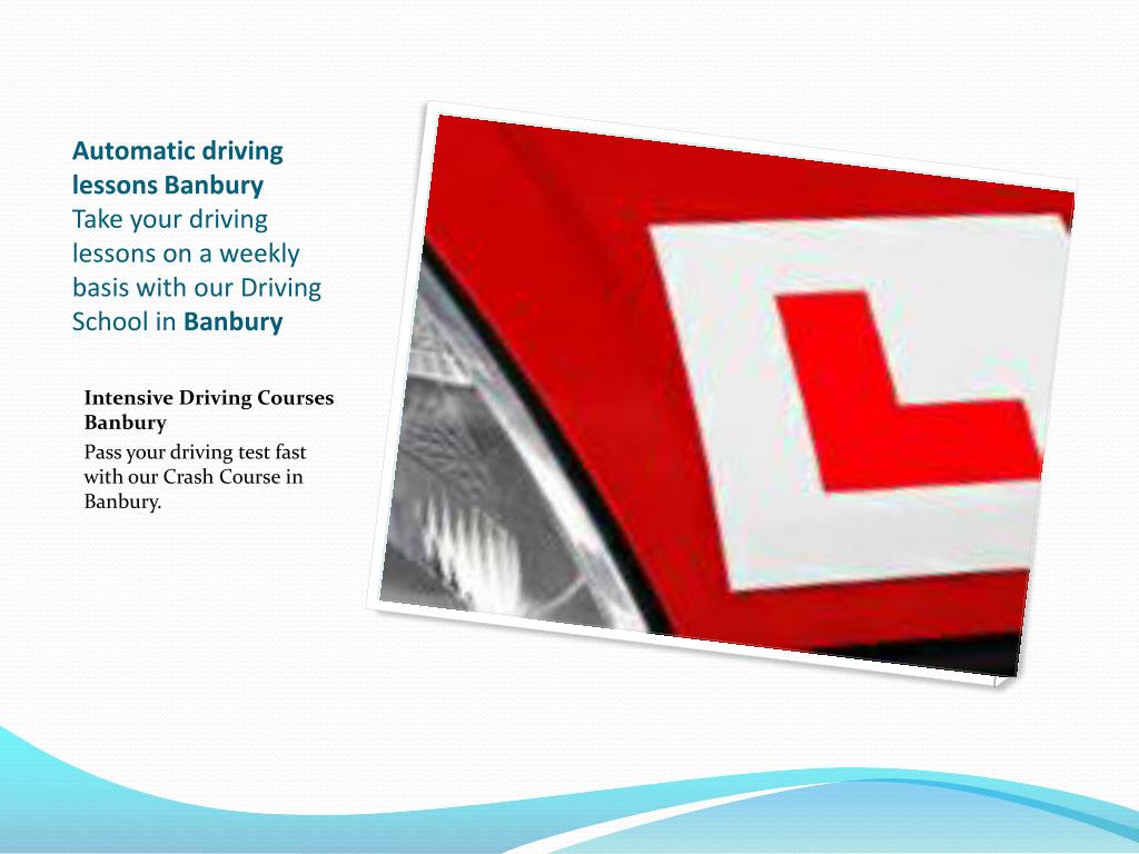 PPT Female driving instructors Banbury Automatic driving lesso