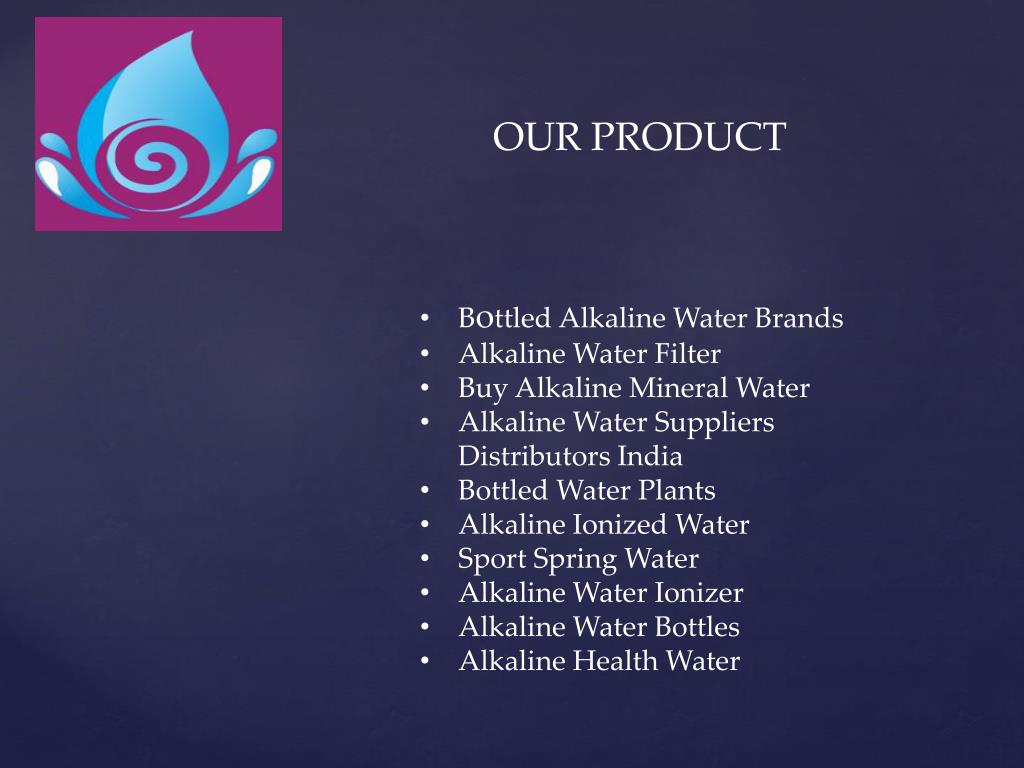 PPT Alkaline Water Ionizers PowerPoint Presentation, free download