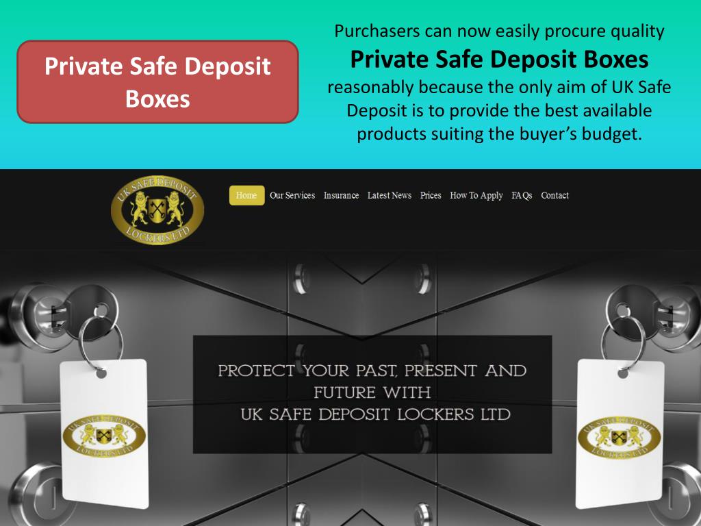 PPT Private Safe Deposit Boxes UK PowerPoint Presentation, free