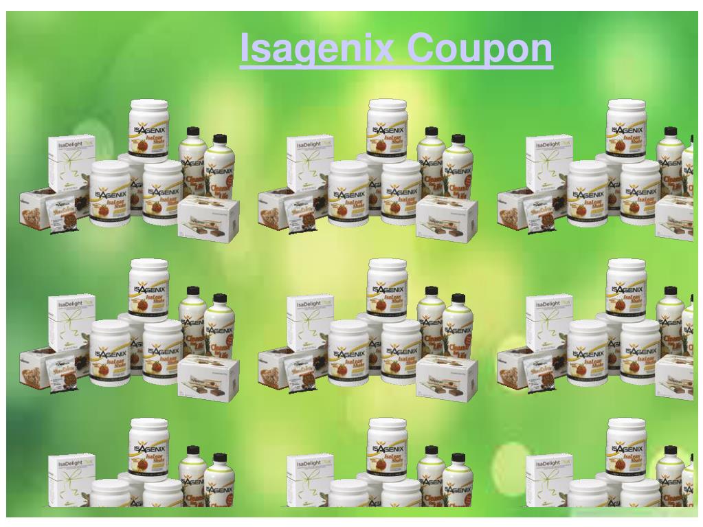 PPT isagenix coupon PowerPoint Presentation, free download ID7115349