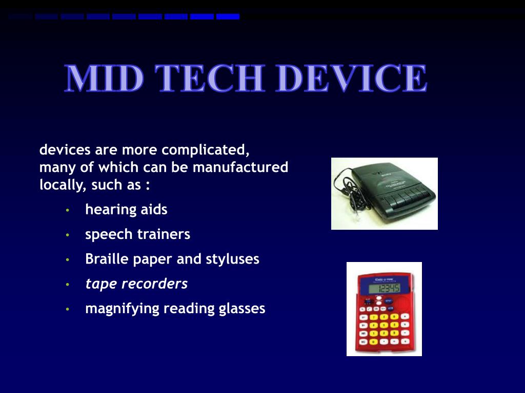 PPT Assistive Technology Devices PowerPoint Presentation, free