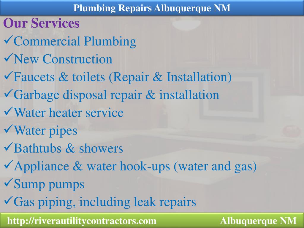 PPT Commercial Plumbing Albuquerque NM PowerPoint Presentation, free
