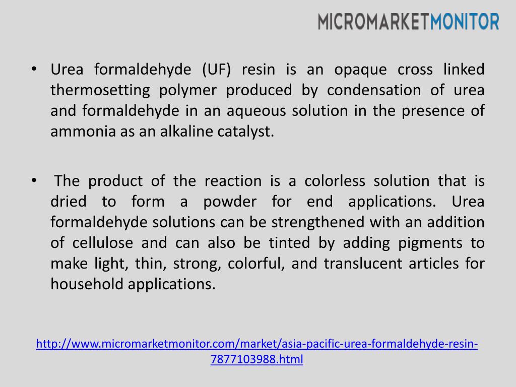PPT AsiaPacific Urea Formaldehyde Resin Market PowerPoint Presentation ID7118801