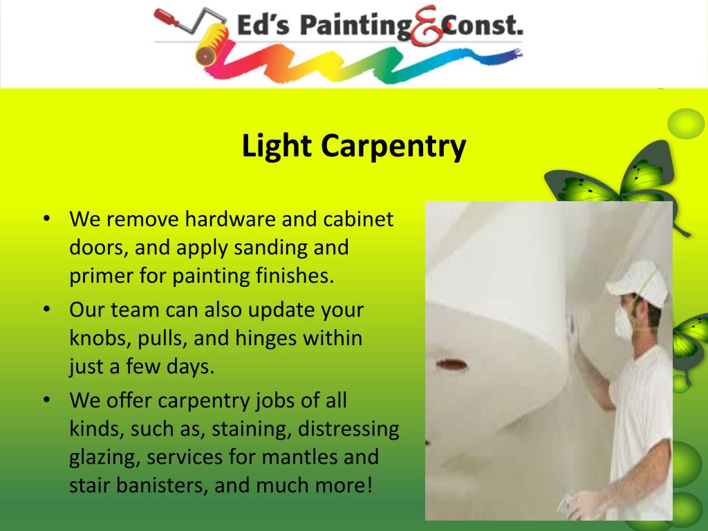 PPT Services by Ed’s Painting & Construction in NY PowerPoint