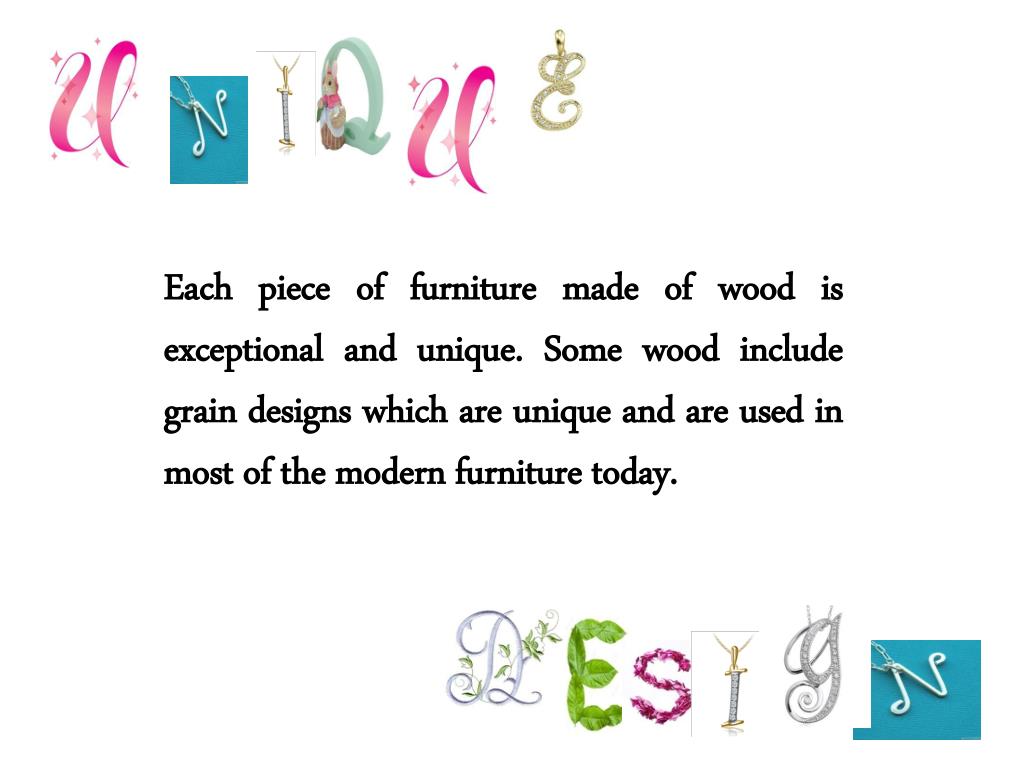 PPT Reason for the attractiveness of pine Wood Furniture