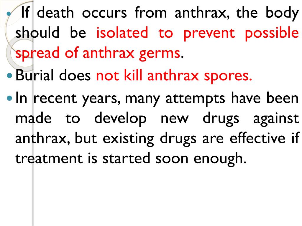 PPT ANTHRAX PowerPoint Presentation, free download ID7121300