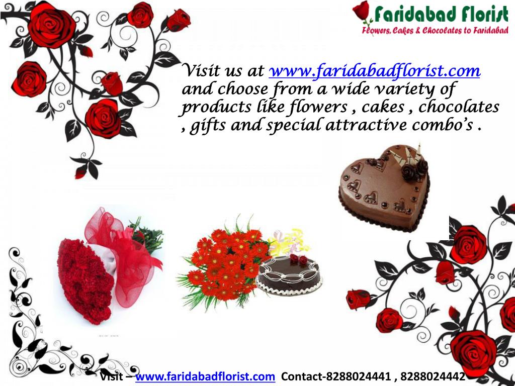 PPT Send Online Flowers To Faridabad PowerPoint Presentation, free download ID7121565