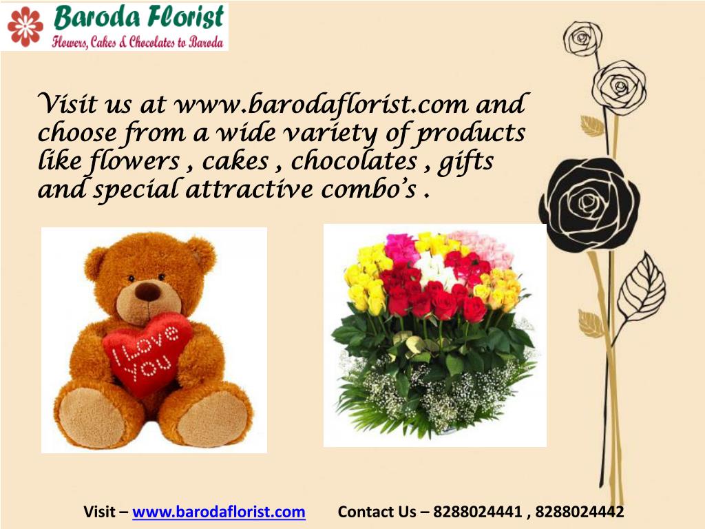 PPT Baroda Florist PowerPoint Presentation, free download ID7121582