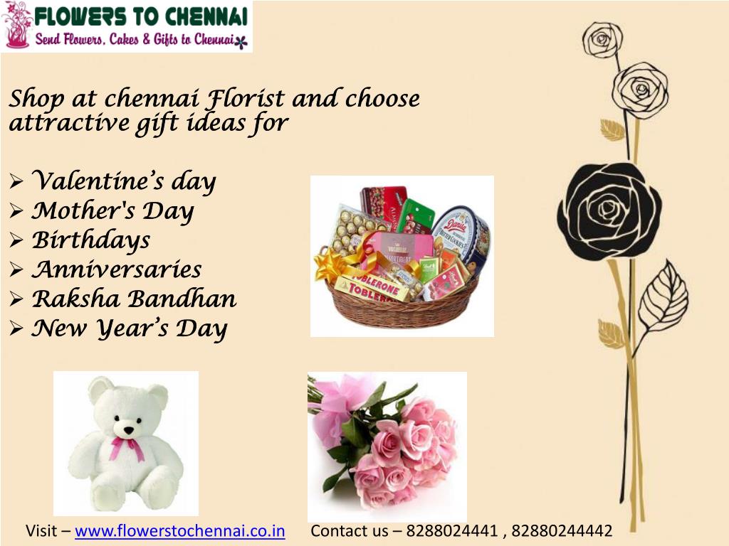 PPT Send Flowers to Chennai PowerPoint Presentation, free download
