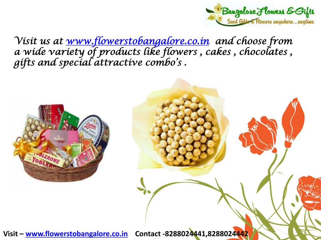 PPT Flower and Cake Delivery Bangalore PowerPoint Presentation, free