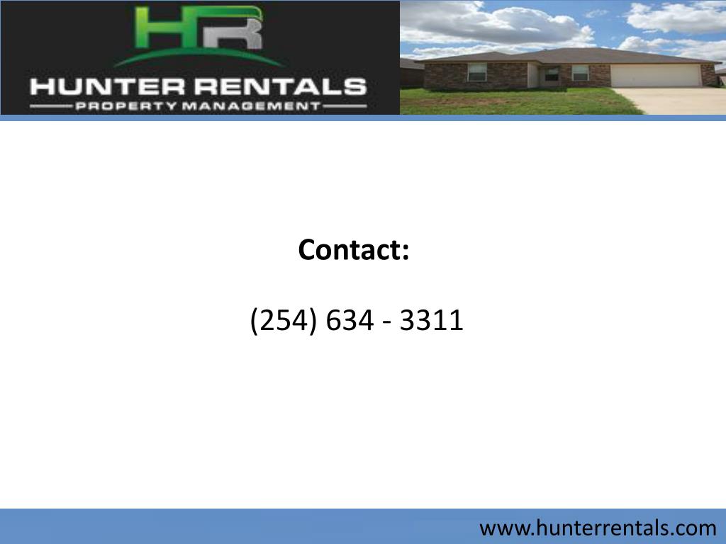 PPT Affordable Homes For Rent in Killeen, TX PowerPoint Presentation