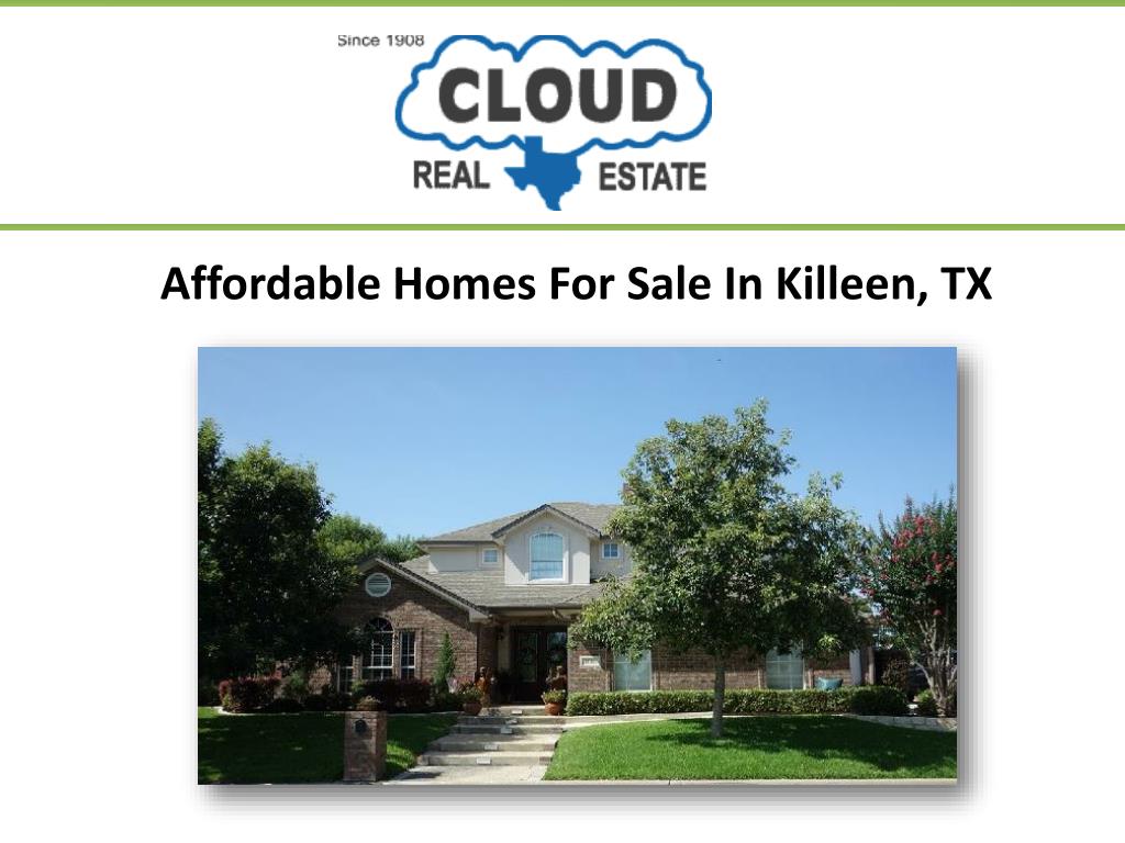 PPT Affordable Homes For Sale In Killeen TX PowerPoint Presentation