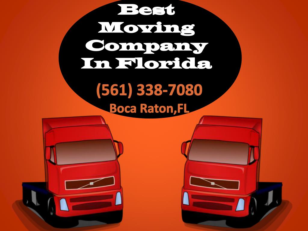 PPT Best Movers and Packers Agency in South Florida Call us toda