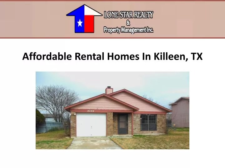 PPT Affordable Rental Homes In Killeen, TX PowerPoint Presentation