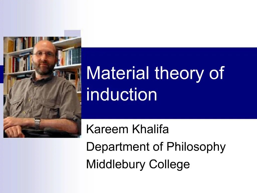 PPT Material theory of induction PowerPoint Presentation, free