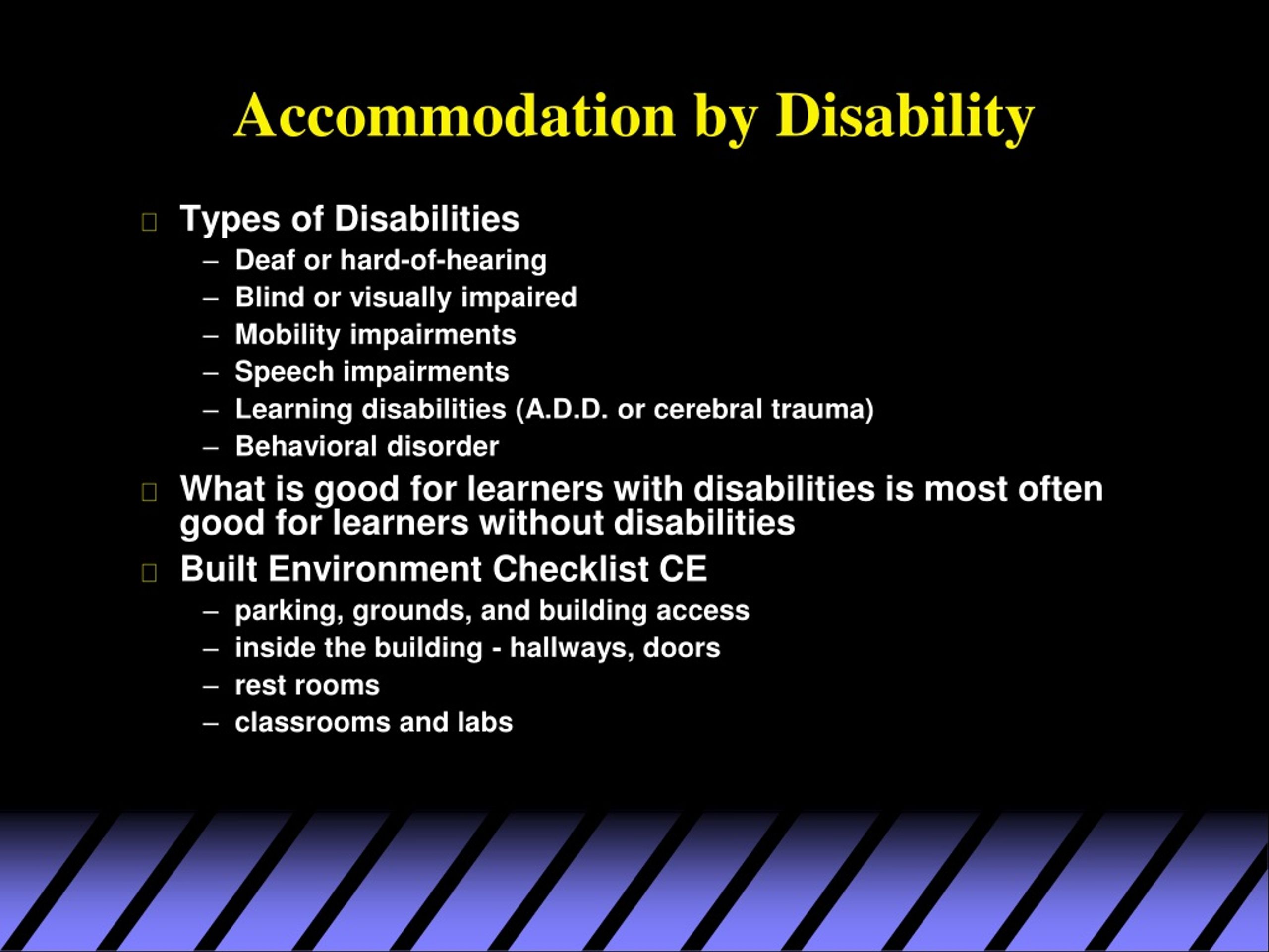 PPT Access to Scientific Literacy Students with Disabilities