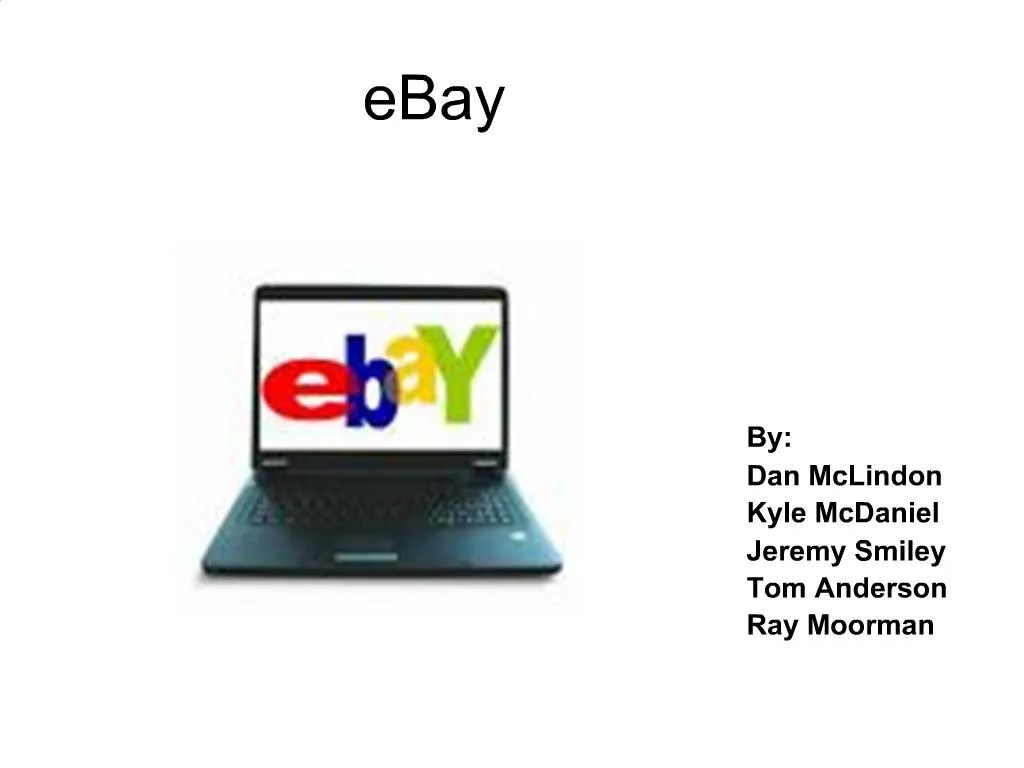PPT EBay PowerPoint Presentation, free download ID1036615