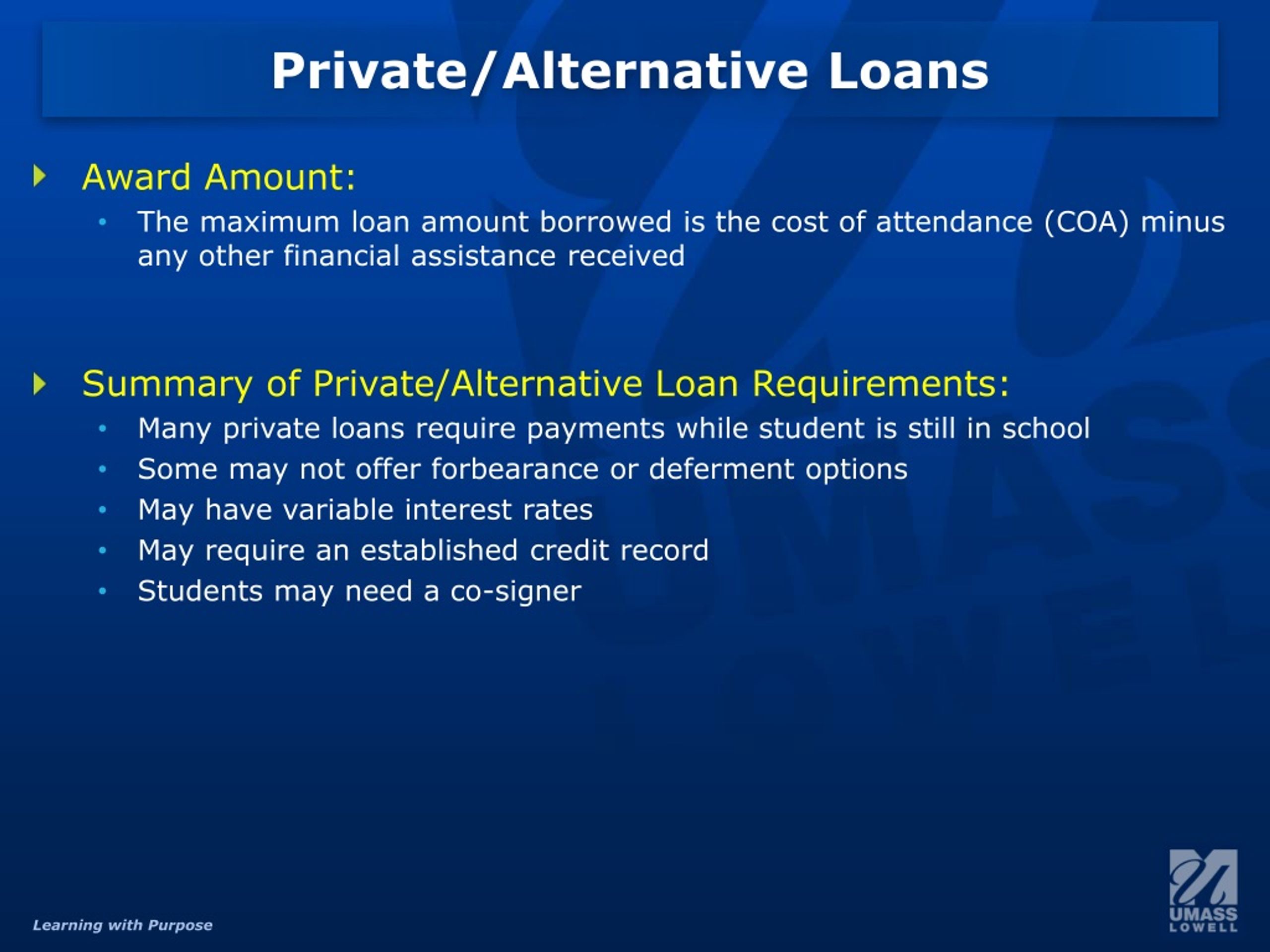 Homepage – Loan Center