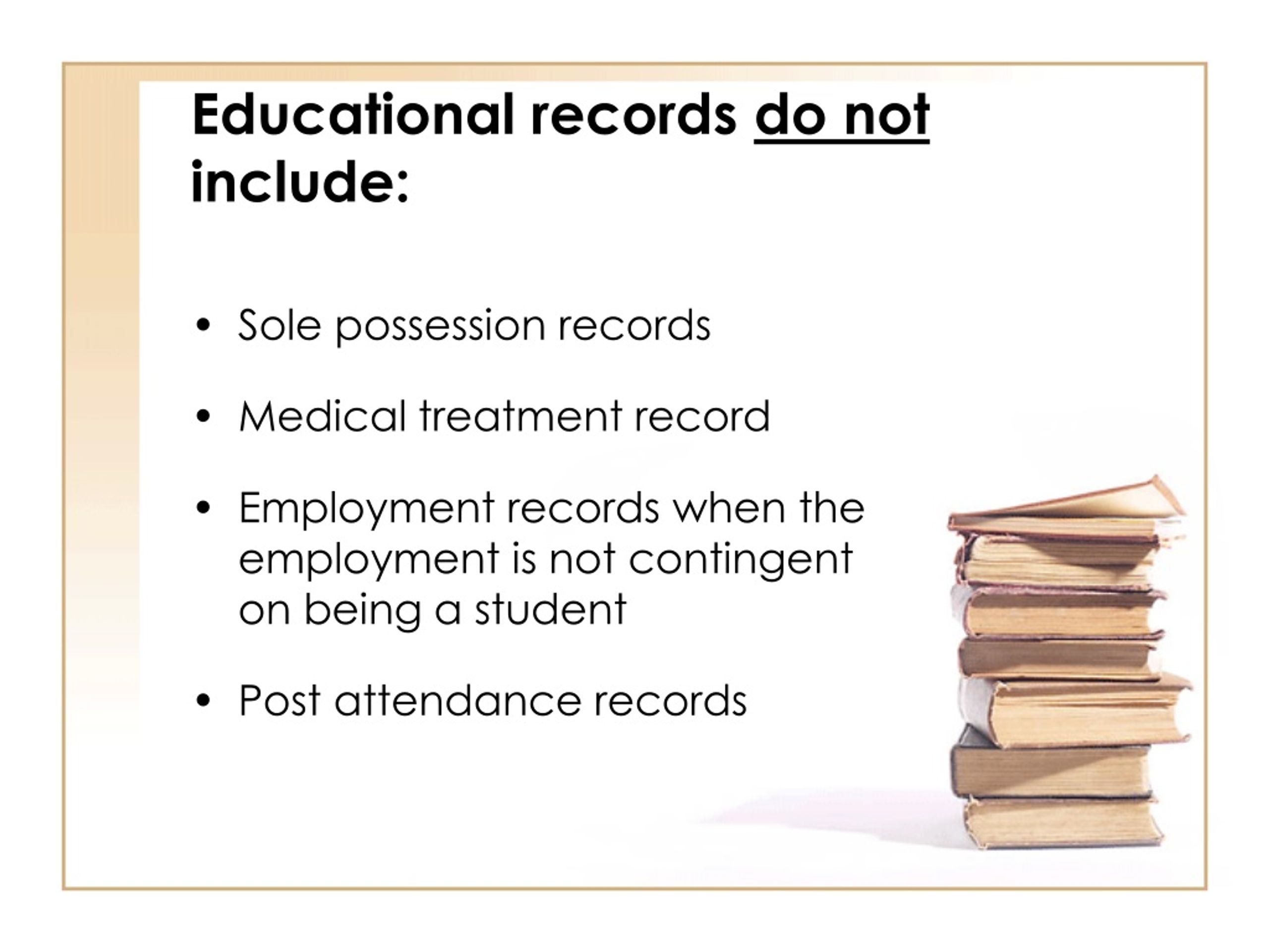PPT The Family Educational Rights and Privacy Act of 1974 FERPA