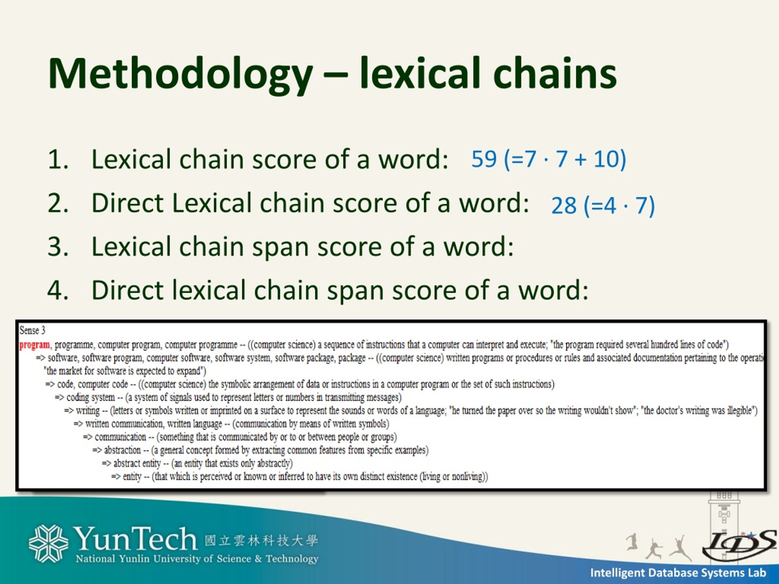 PPT Presenter JianRen Chen Authors Gonenc Ercan , Ilyas Cicekli