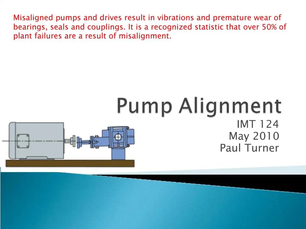 PPT Pump Alignment PowerPoint Presentation, free download ID1165565