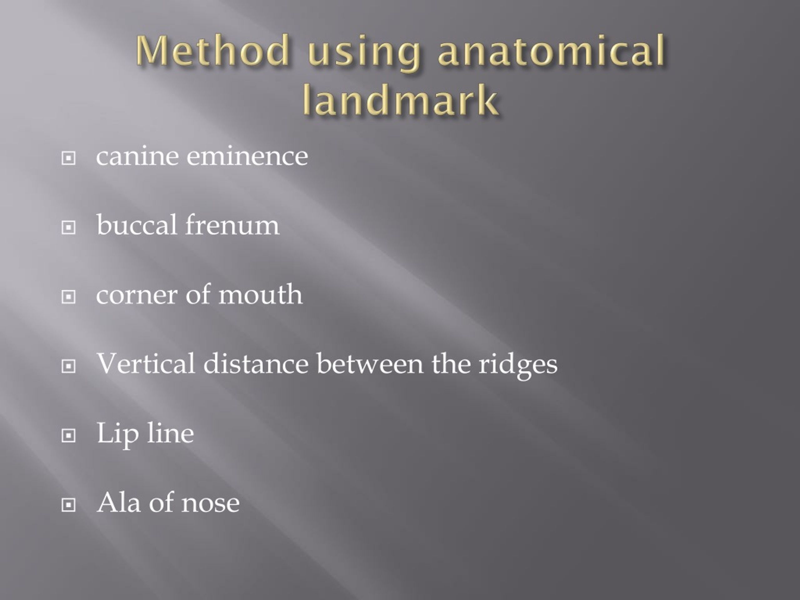 PPT Anterior teeth selection PowerPoint Presentation, free download