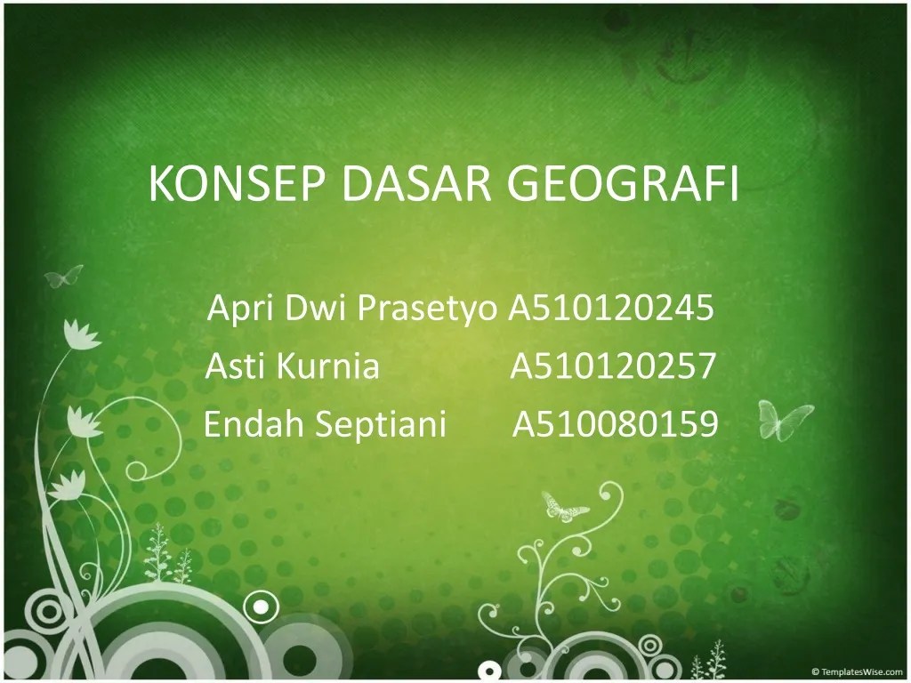 PPT KD IPS Konsep dasar geografi power point PowerPoint
