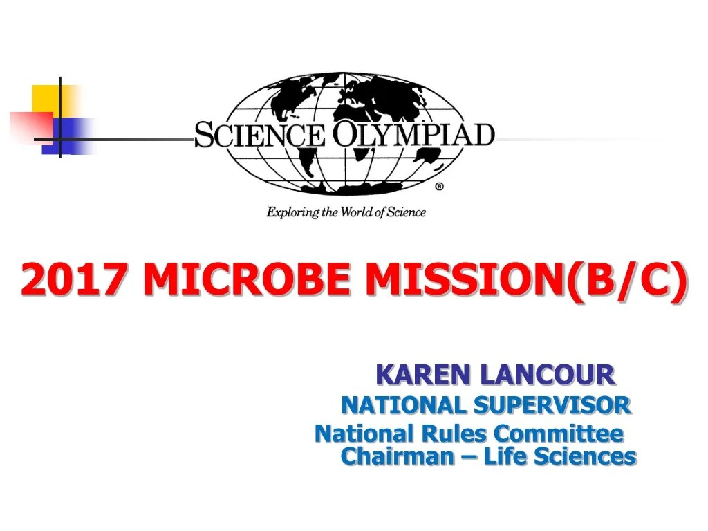 PPT 2017 MICROBE MISSION(B/C) PowerPoint Presentation, free download