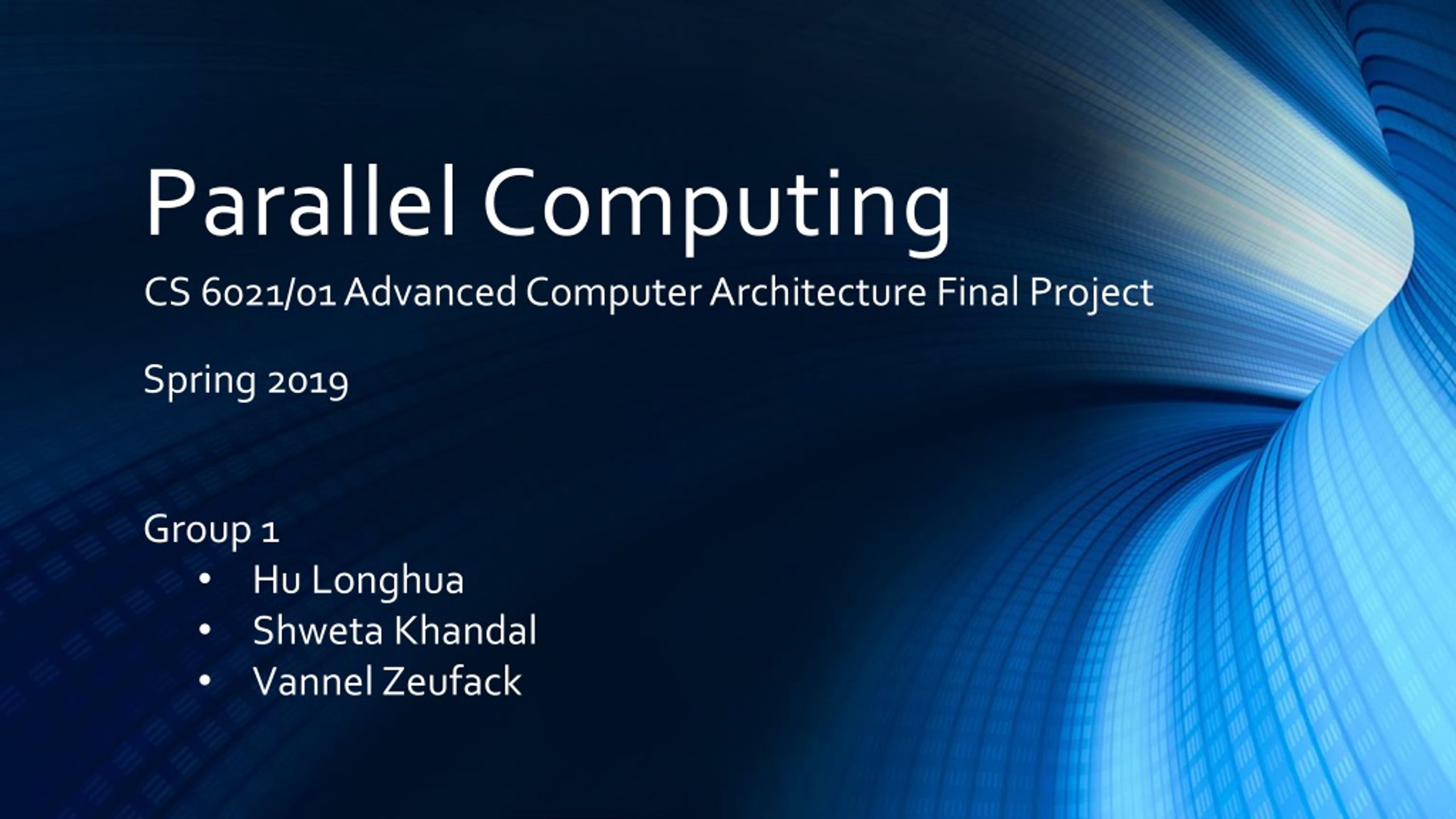 PPT Parallel Computing PowerPoint Presentation, free download ID1222718