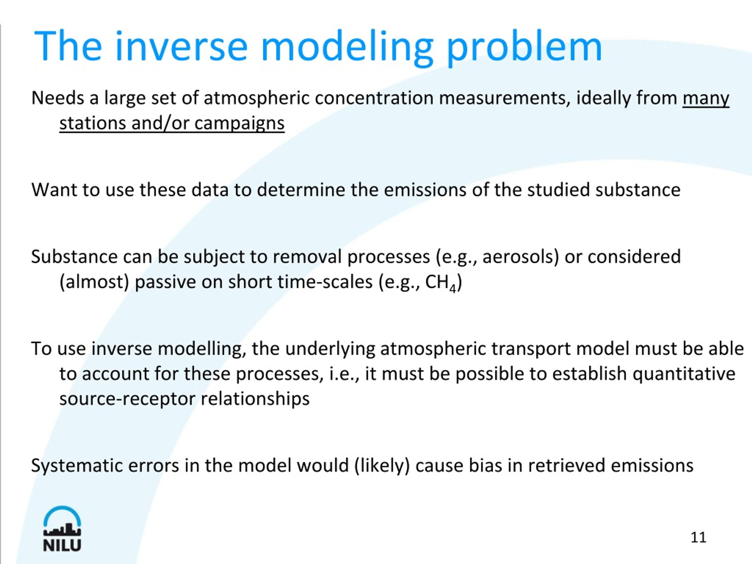 PPT Applications of inverse modeling for understanding of emissions