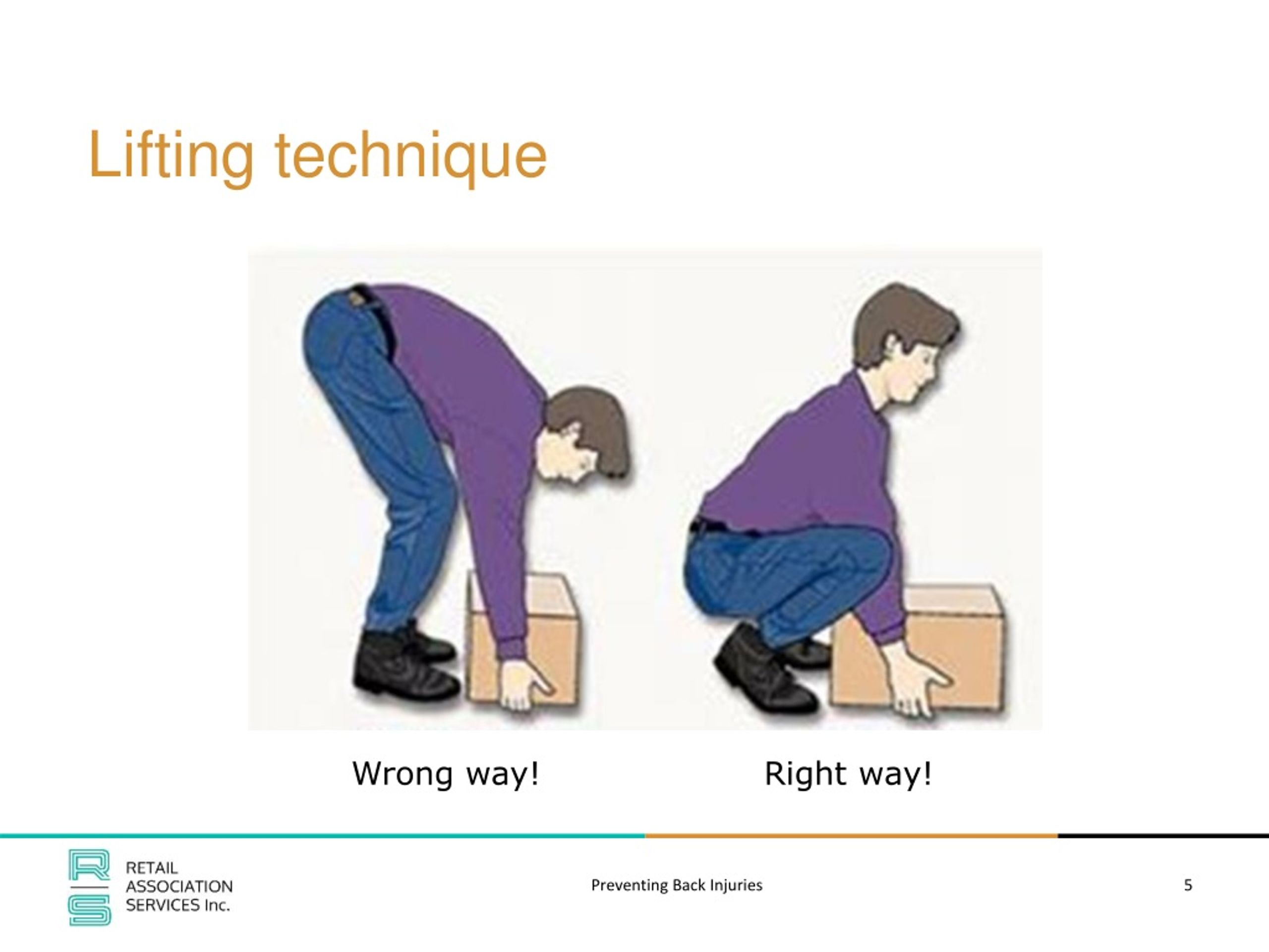 PPT Preventing Back Injuries PowerPoint Presentation, free download