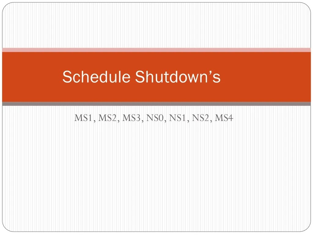 Honda Shutdown Schedule 2024 PPT Schedule Shutdown’s PowerPoint Presentation, free download ID