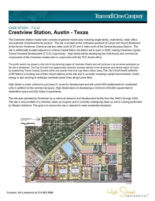 PPT Crestview Station, Austin Texas PowerPoint Presentation, free