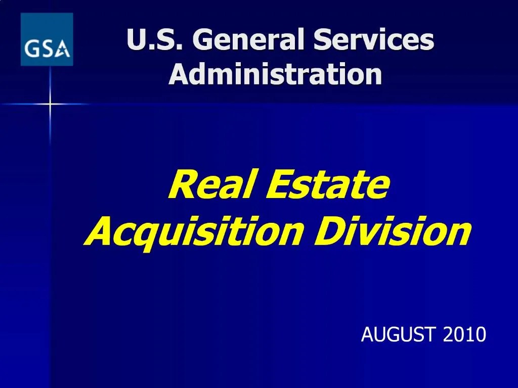 PPT Real Estate Acquisition Division Implementation PowerPoint