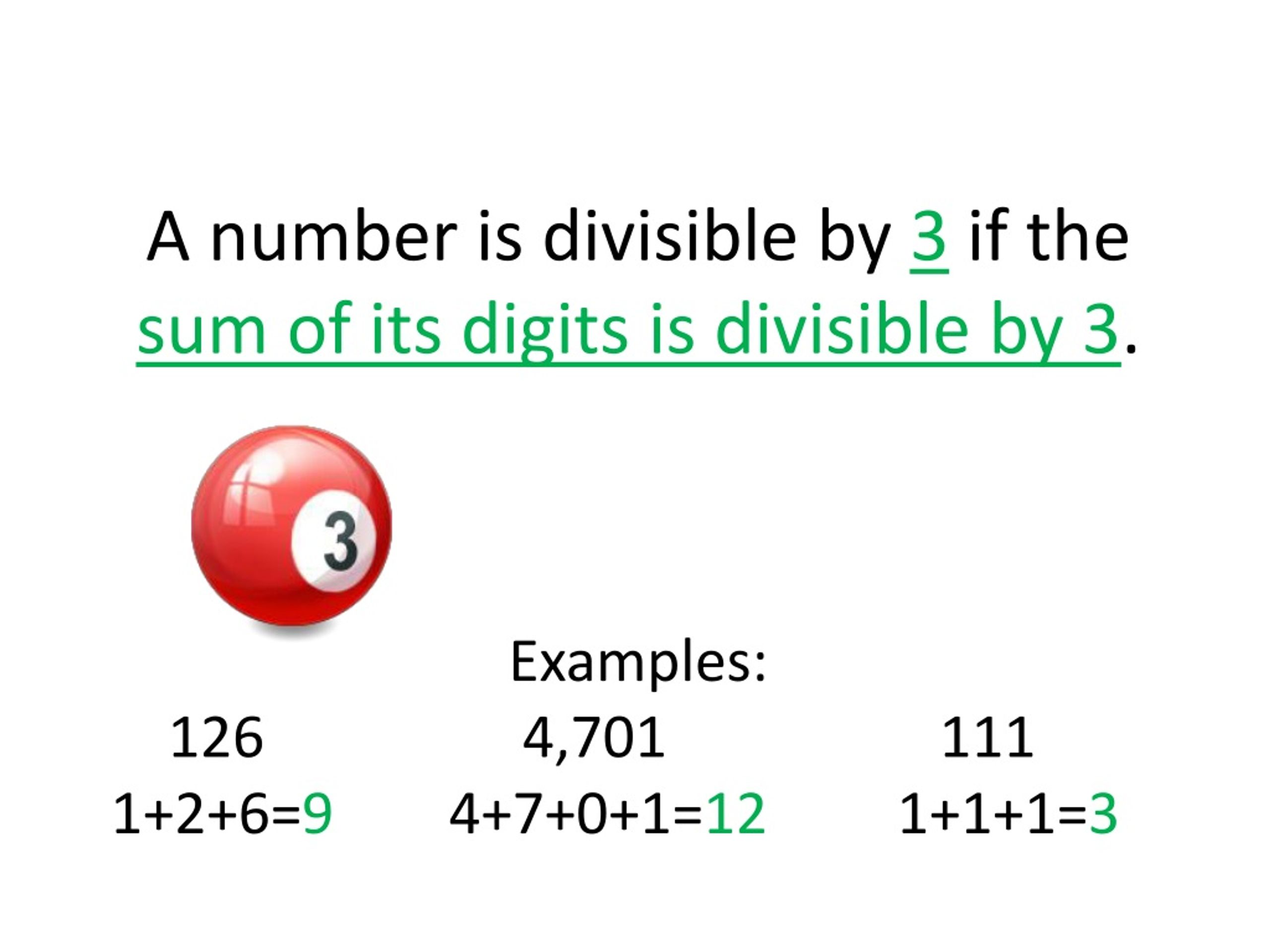 PPT Divisibility Rules PowerPoint Presentation, free download ID