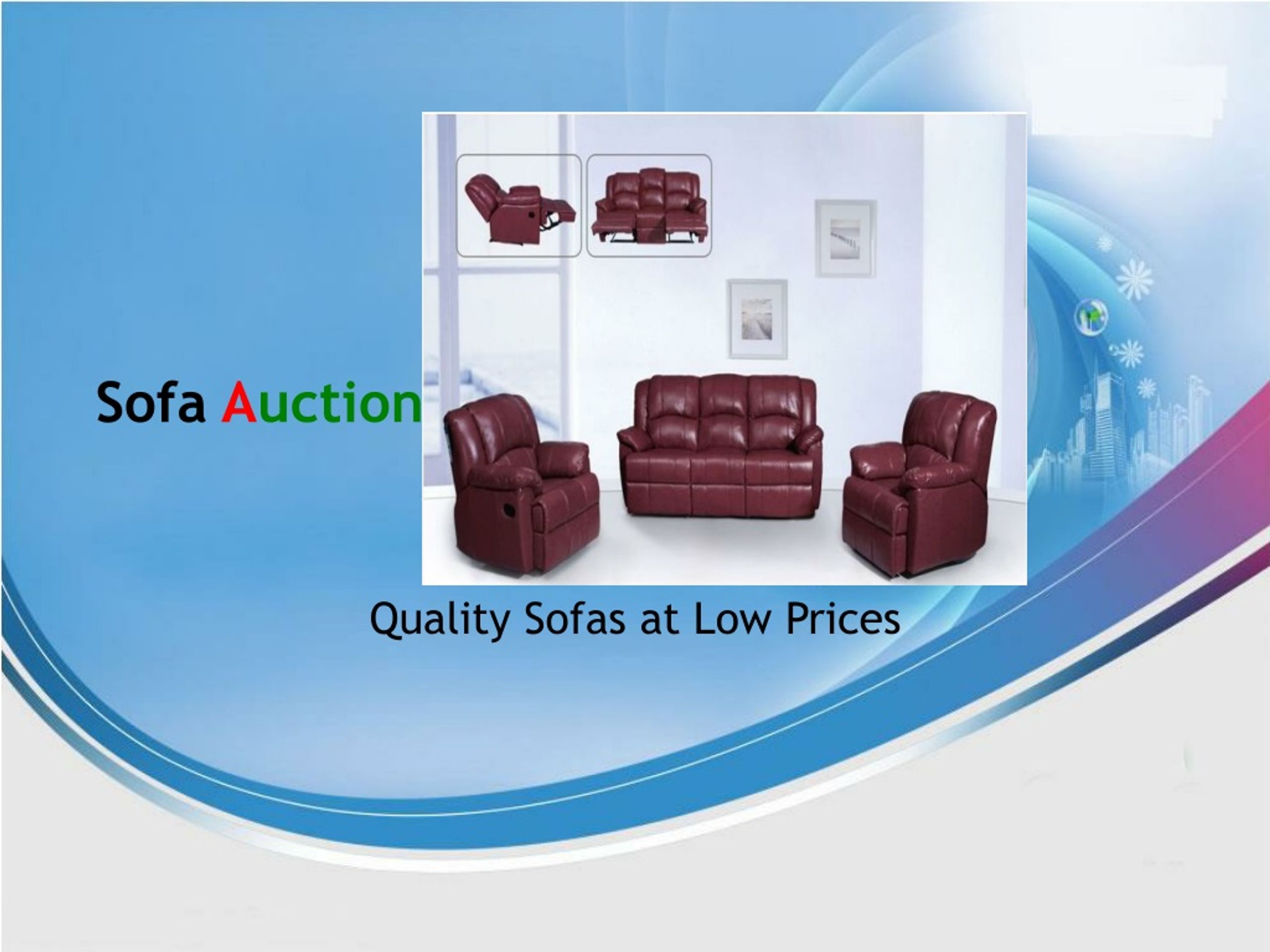 PPT Sofa Sale at Sofa Auction PowerPoint Presentation, free download
