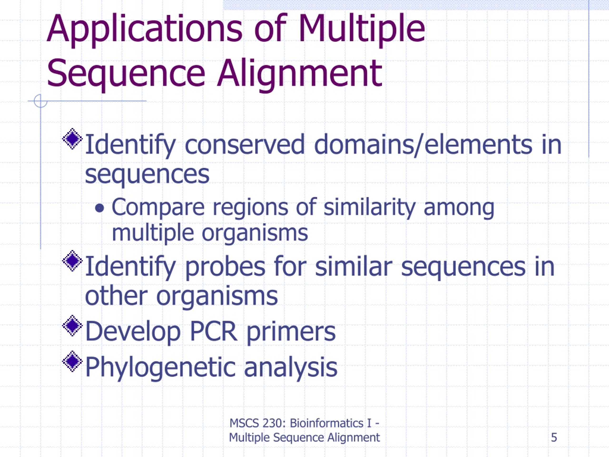 PPT Multiple Sequence Alignments PowerPoint Presentation, free