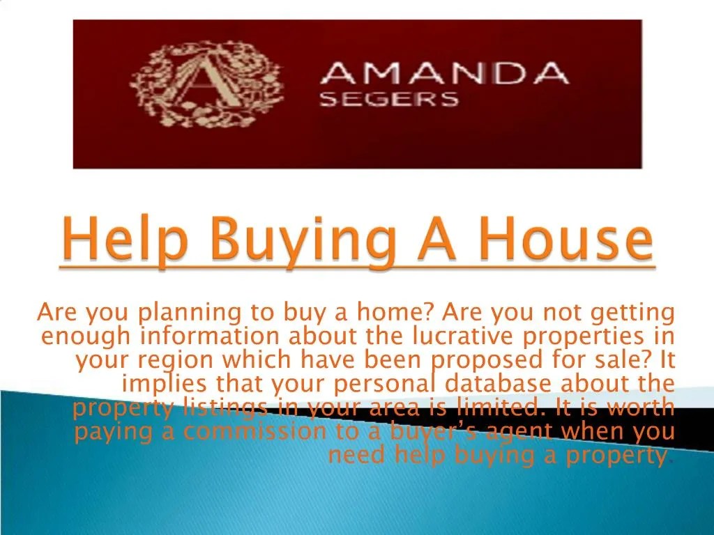 PPT Help Buying A House PowerPoint Presentation, free download ID