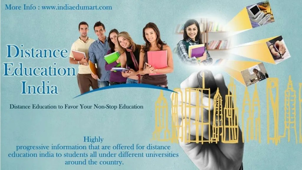 PPT Distance Education India PowerPoint Presentation, free download