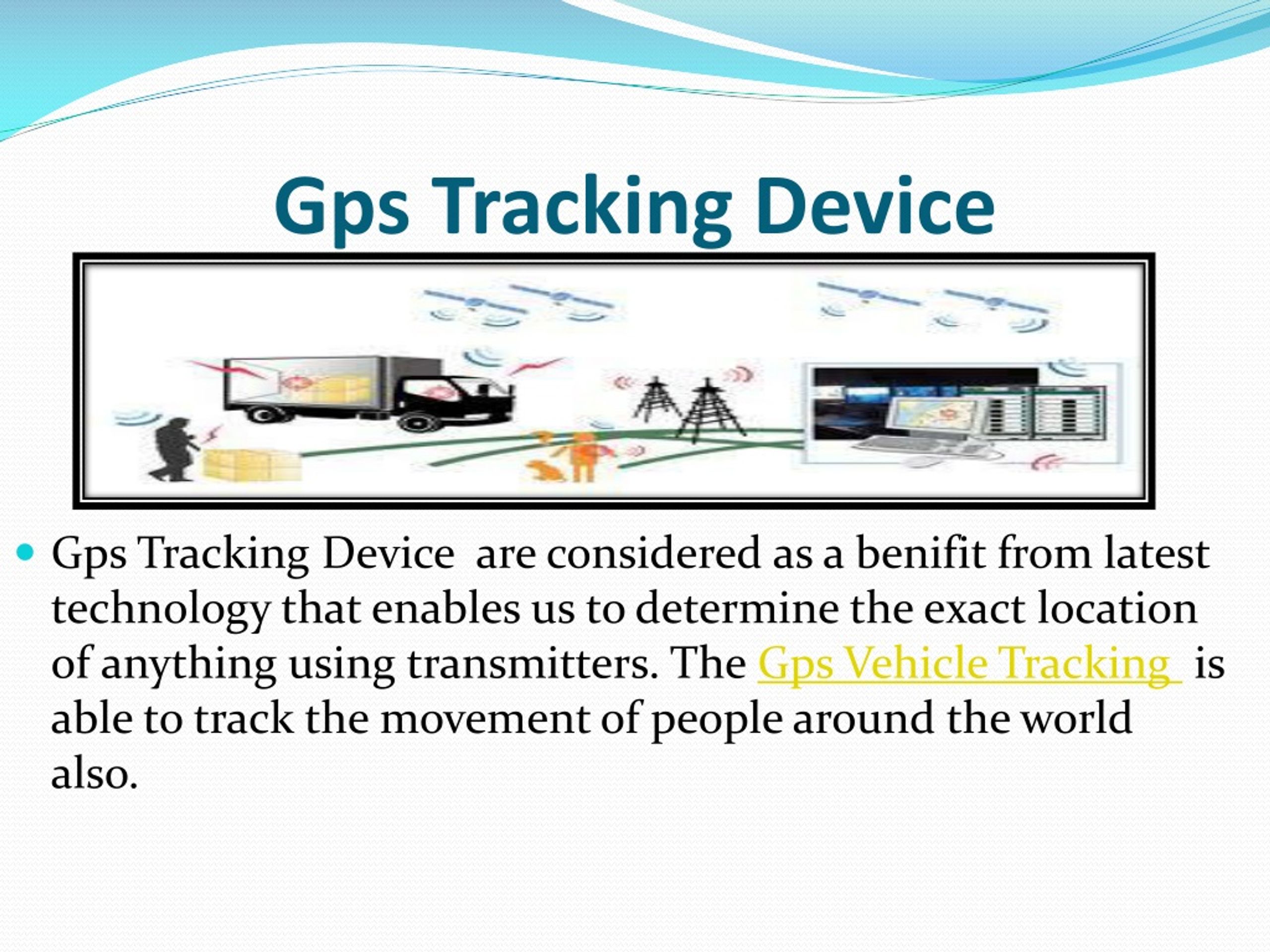 PPT Gps Tracking PowerPoint Presentation, free download ID1414474