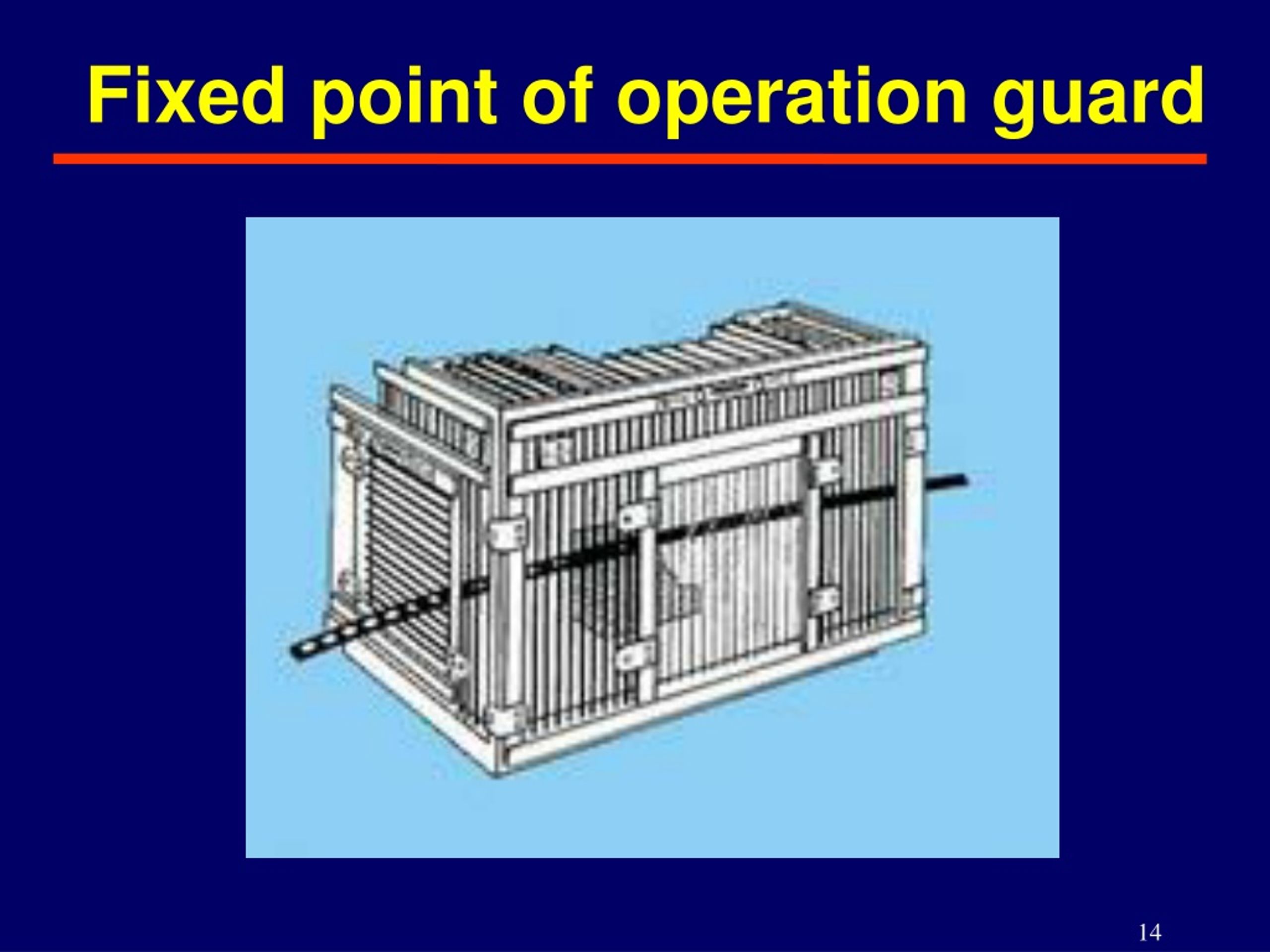 PPT Objectives Course No. 204 Machinery and Machine Guarding