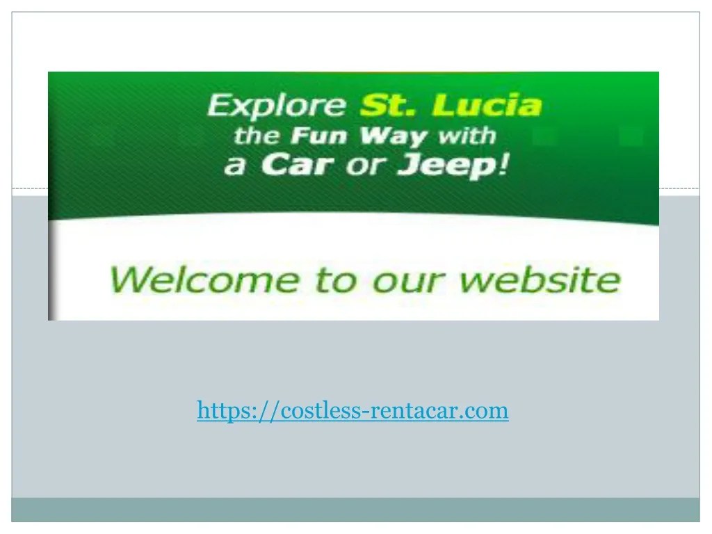 PPT Costless Rent a Car PowerPoint Presentation, free download ID