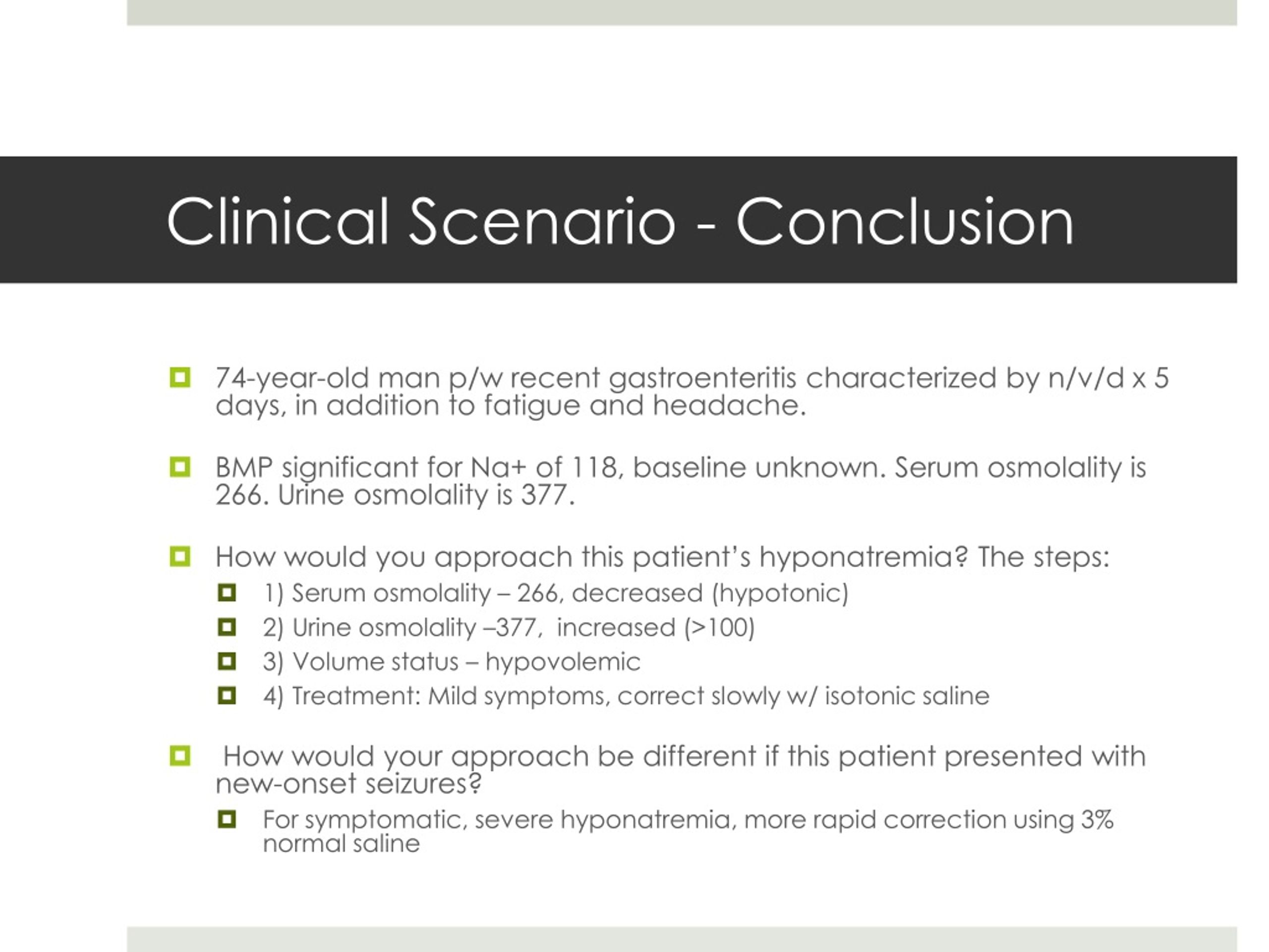 PPT Clinical Scenario PowerPoint Presentation, free download ID147626