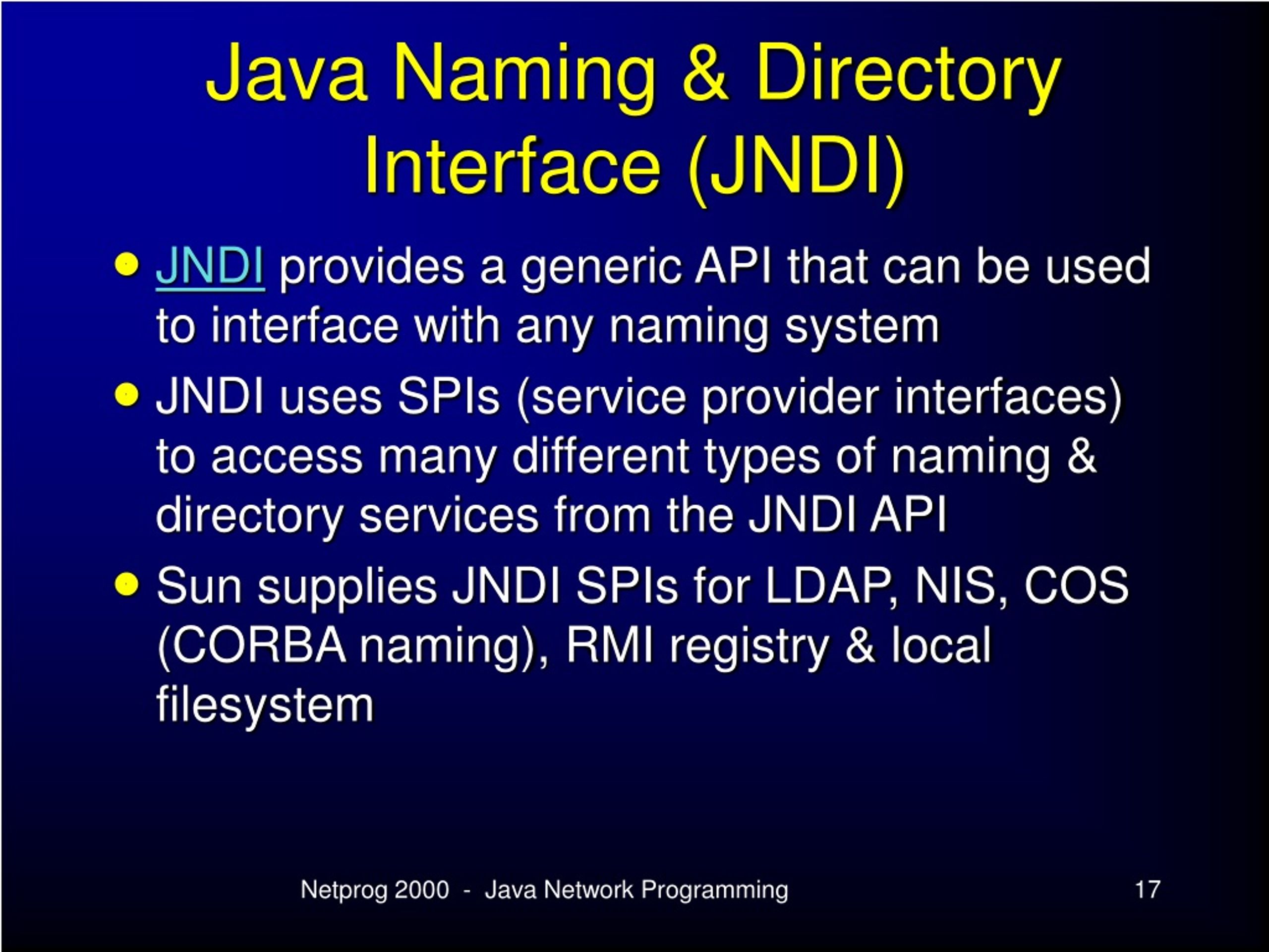 PPT Java Network Programming PowerPoint Presentation, free download