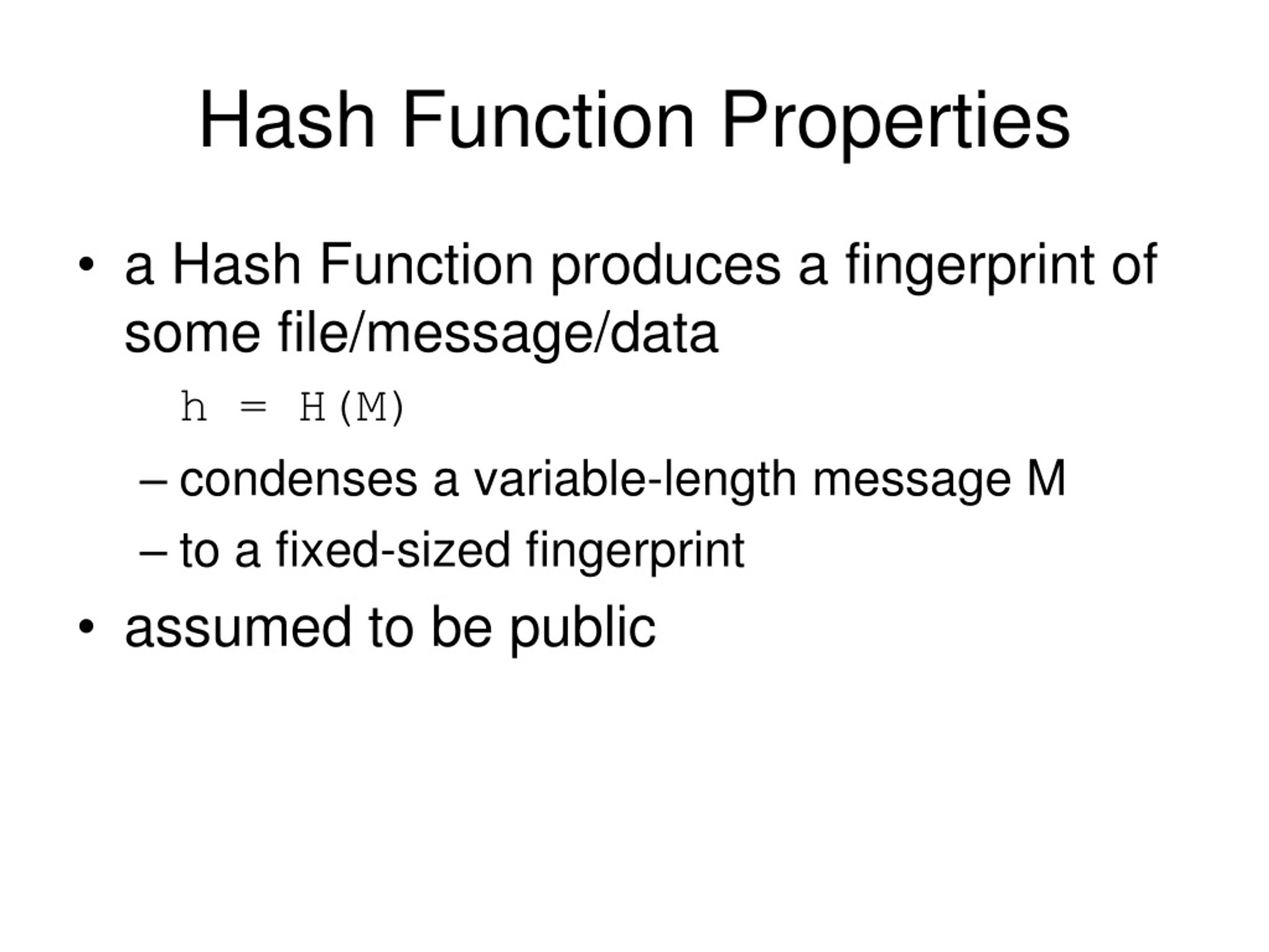 PPT Chapter 3 (C) Message Authentication and Hash Functions PowerPoint Presentation ID156163