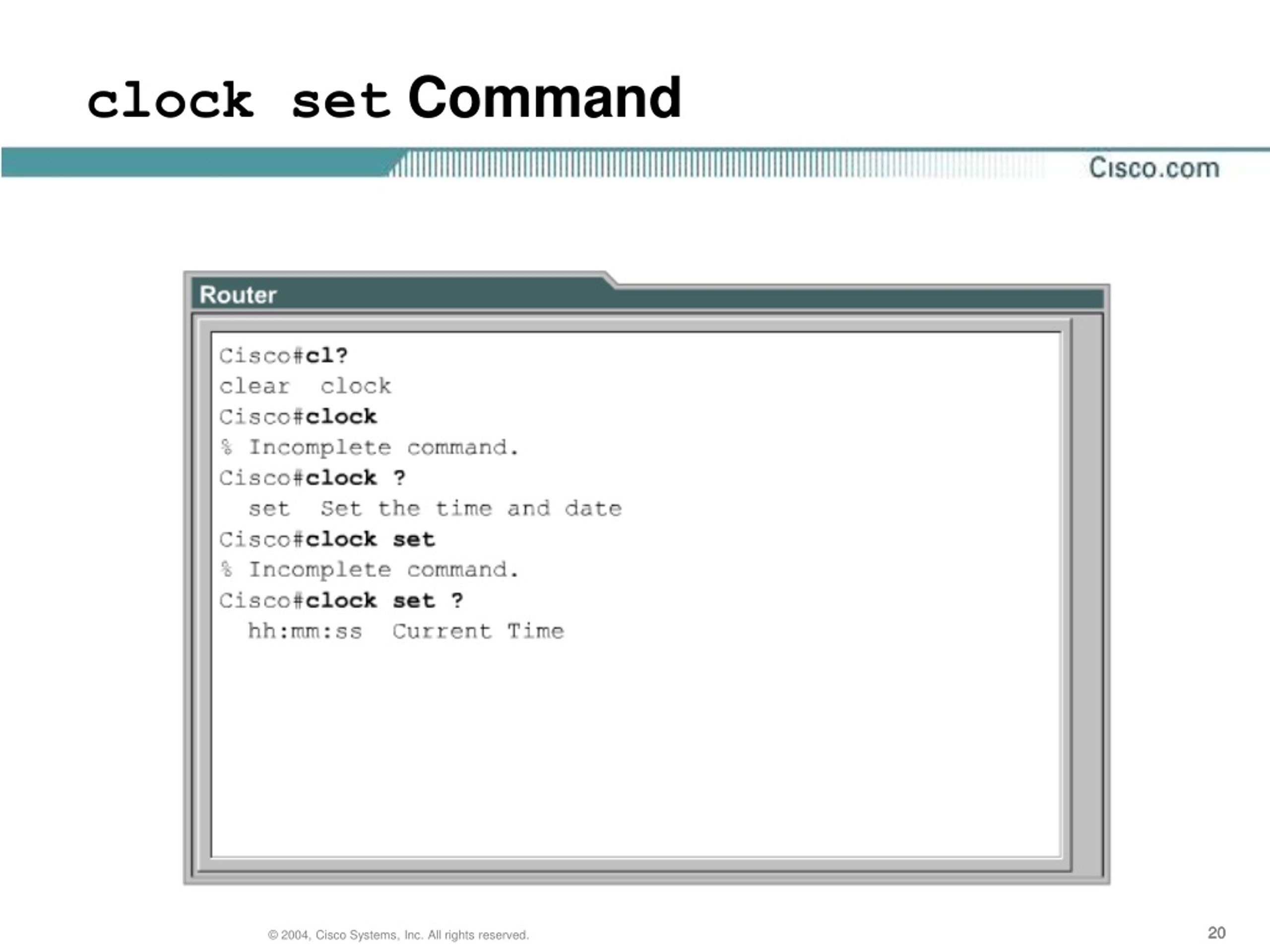 PPT CCNA 2 v3.1 Module 2 Introduction to Routers PowerPoint